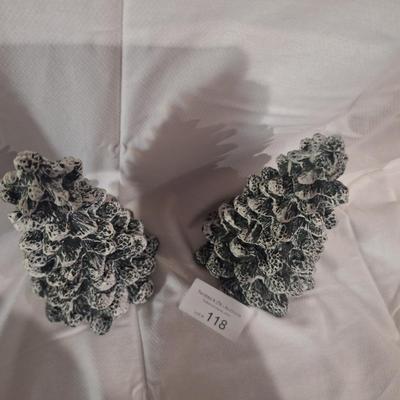 decorative christmas trees for your village displays