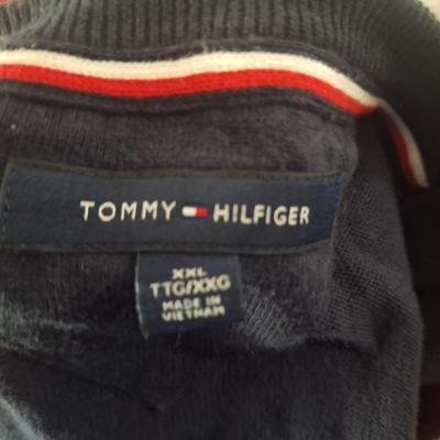 Tommy hilfiger long sleeve pull over shirt XXL