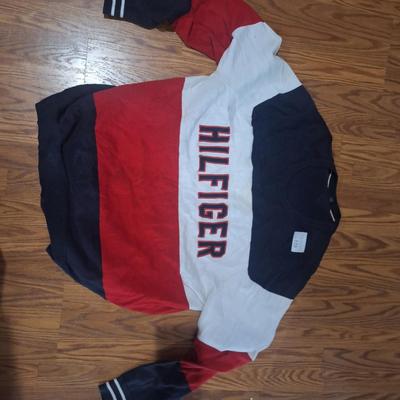 Tommy hilfiger long sleeve pull over shirt XXL