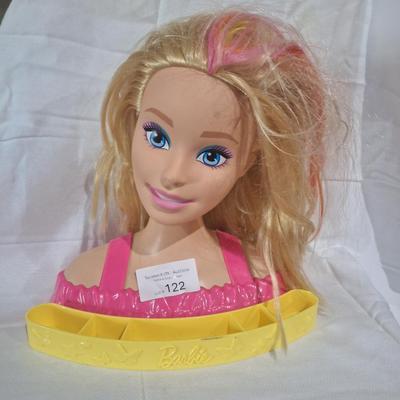 Barbie styling head