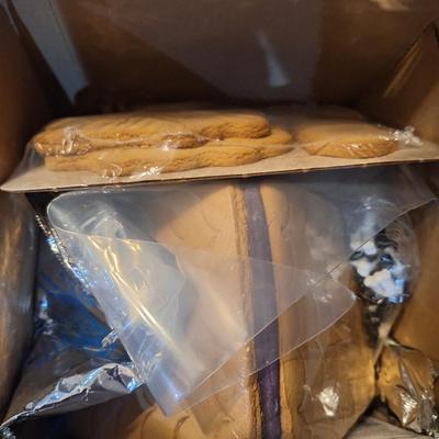 Gingerbread house kit for Halloween