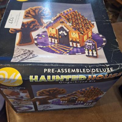 Gingerbread house kit for Halloween