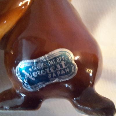 walking Hippo salt and pepper shakers- holding hands