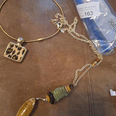 two necklaces