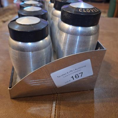 vintage spice jars