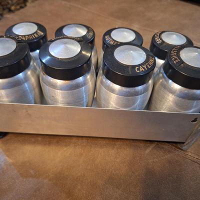 vintage spice jars