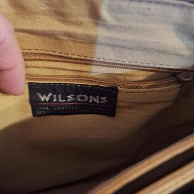 Wilson leather handbag, this is a small crossbody bag with organizer pockets