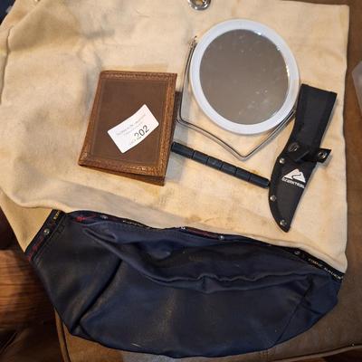 wallet, mirror and misc.