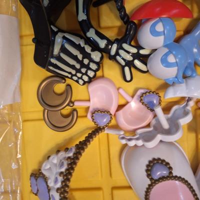 Halloween Mr and mrs Potato head pieces
