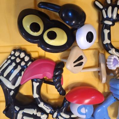Halloween Mr and mrs Potato head pieces