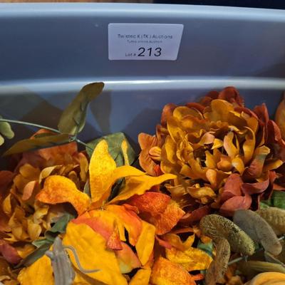 fall floral pieces