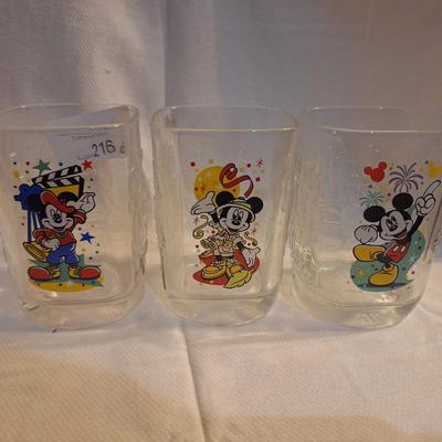 Disney collectible drinking glasses