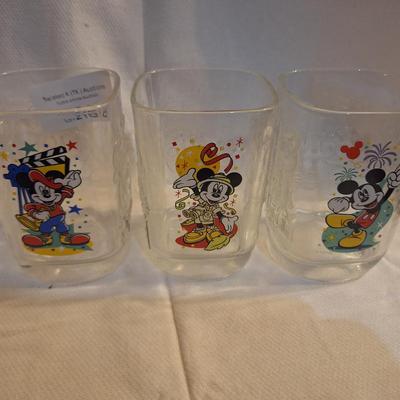 Disney collectible drinking glasses