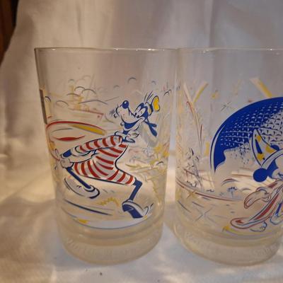Disney collectible drinking glasses