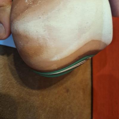 small pottery jar made in cripple creek Colorado