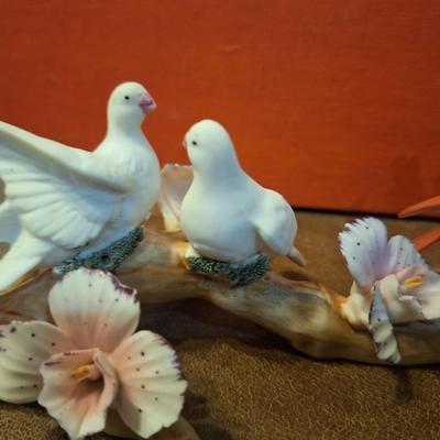 porcelain bird figurines