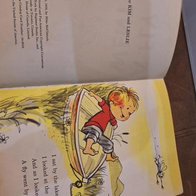 vintage book- A fly went by