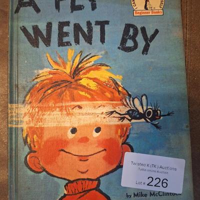vintage book- A fly went by