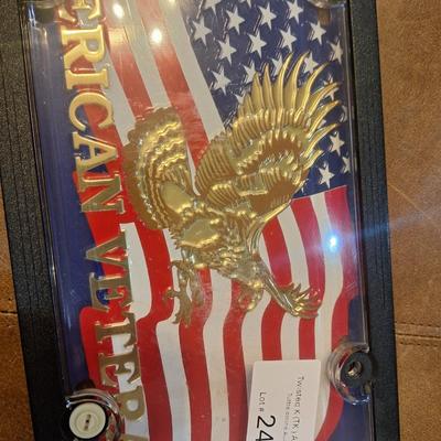 veteran car plate