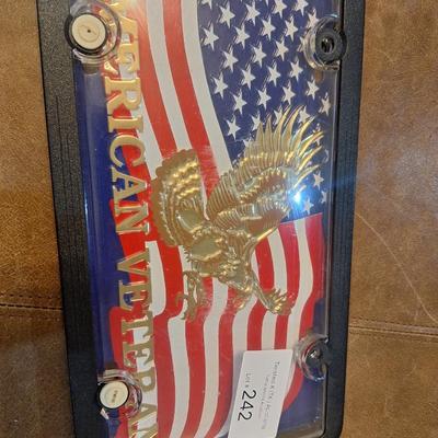 veteran car plate