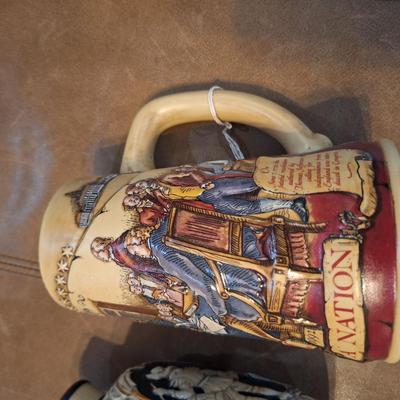 decorative mugs or bottles