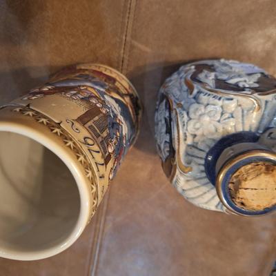 decorative mugs or bottles