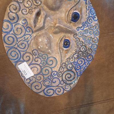 custom made plaster moon pottery