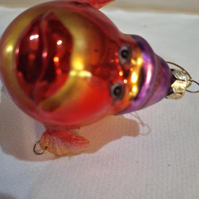 glass fish ornament