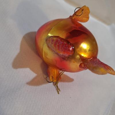 glass fish ornament