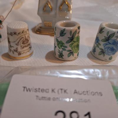 thimbles and ornaments