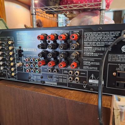 Yamaha receiver (other items in background not included)