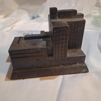 metal coin bank