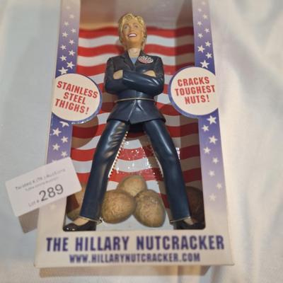 Hillary Clinton nutcracker