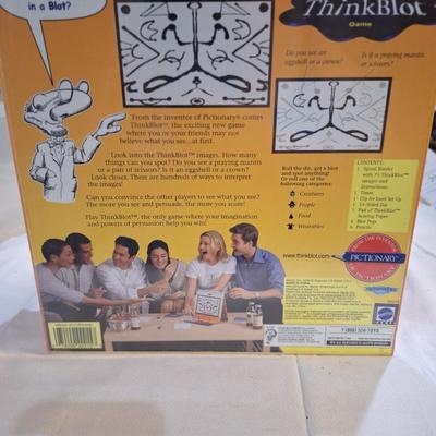 think blot game- new in box