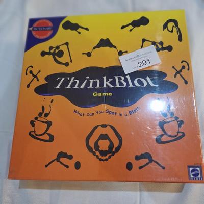 think blot game- new in box