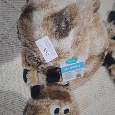 Halloween costume for small dogs- fluffy spider