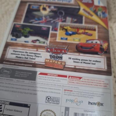 Wii game- Cars Toon, Mater's Tall Tales