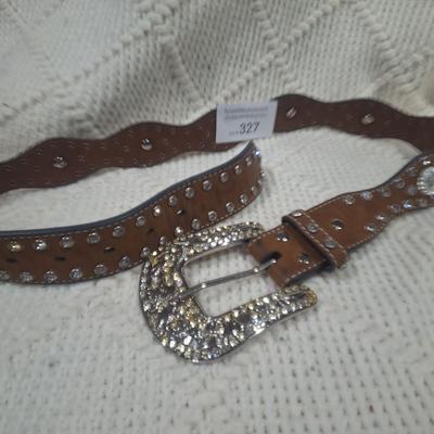 Nocona small leather belt size Small