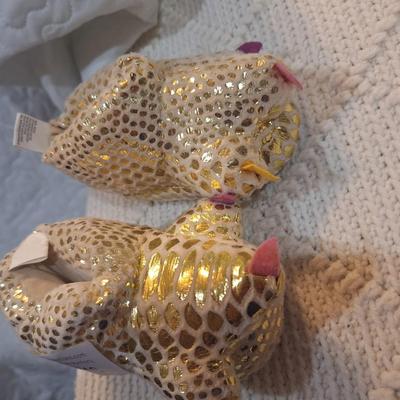 Children's size small dragon feet house shoes