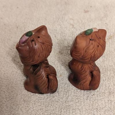Kittens salt and pepper shakers made in Korea