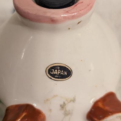 pigs with flowers salt and pepper shakers