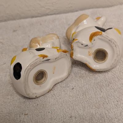 Cow salt and pepper shakers- ceramic