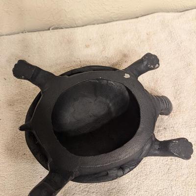 Cast Aluminum Turtle Sculpture- Art décor