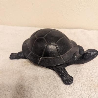 Cast Aluminum Turtle Sculpture- Art décor