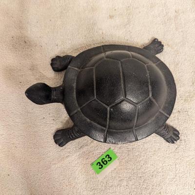Cast Aluminum Turtle Sculpture- Art décor
