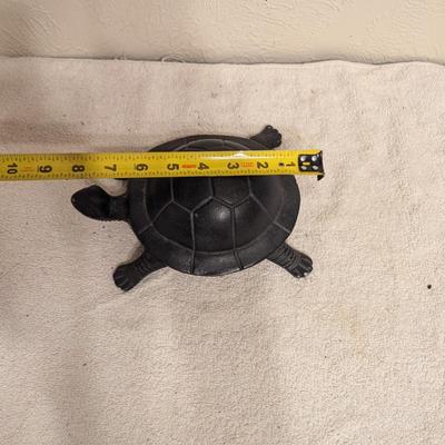 Cast Aluminum Turtle Sculpture- Art décor