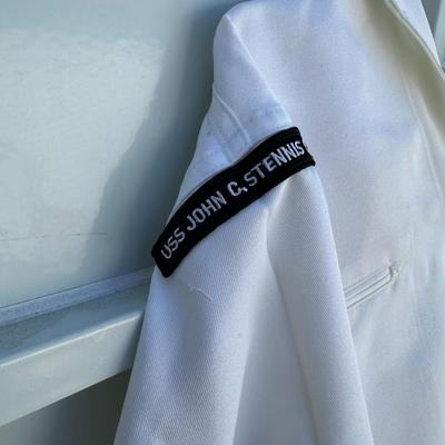 U.S. NAVY ENLISTED SERVICE DRESS WHITE JUMPER “CRACKERJACK”