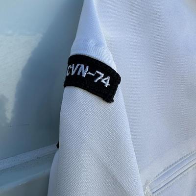 U.S. NAVY ENLISTED SERVICE DRESS WHITE JUMPER “CRACKERJACK”