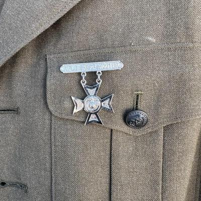 VINTAGE UNITED STATED MARINE CORPS SERVICE “ALPHA” COAT