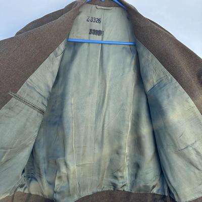 VINTAGE U.S. ARMY “IKE” JACKET WITH PATCHES AND RIBBON RACK